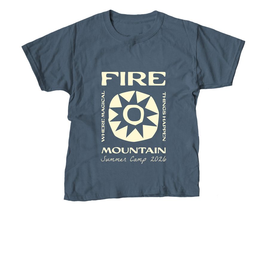 FMS Summer Camp 2026, a Indigo Youth Unisex Tee