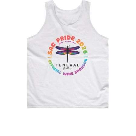 Staff Pride Shirts, a White Classic Unisex Tank Top