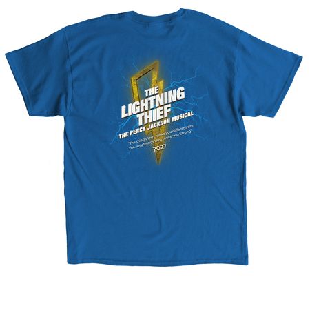 The Lightning Thief, a Royal Classic Unisex Tee