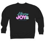 CCSD TLs, a Black Midweight Crewneck Sweatshirt (back-view)