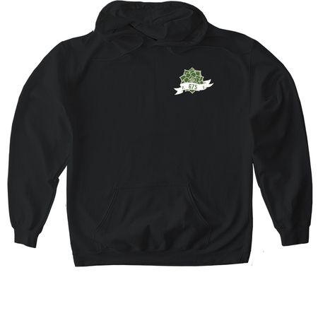 Amor Fati, a Black Gildan Softstyle Pullover Hoodie