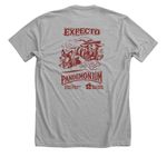 Simple Hairy Pawter 2026, a Athletic Heather Premium Unisex Tee (back-view)