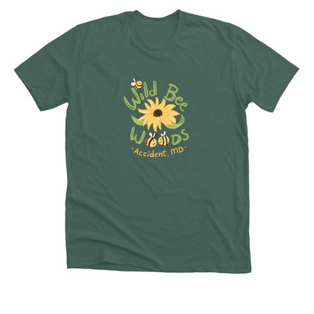 Wild Bee Woods, a Heather Forest Premium Unisex Tee