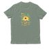 Wild Bee Woods, a Matcha Green Allmade Organic Cotton Unisex Tee