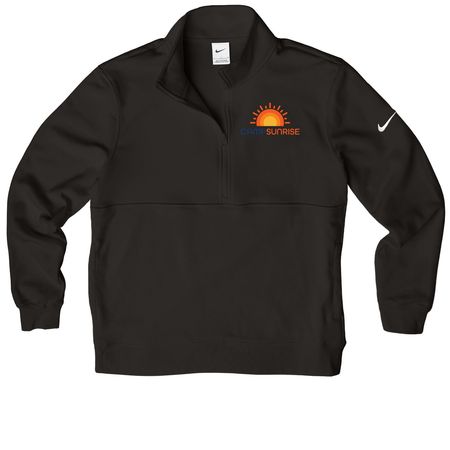 Sunrise Nike Quarter Zip Unisex, a Black Nike Club Fleece Half Zip Pullover