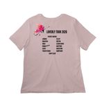 My Fair Lady COMBO Shirt, a Pink Gravel Women?s Relaxed Cotton Tee (back-view)