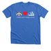 Battle of the Books, a Heather True Royal Premium Unisex Tee