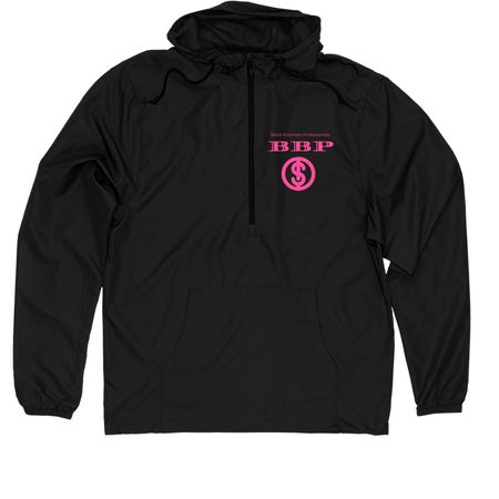 Black Business Professionals&nbsp;, a Black Quarter-Zip Windbreaker