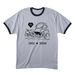 CAB 75th Anniversary Shirt, a Athletic Heather/ Jet Black Cotton Ringer Tee