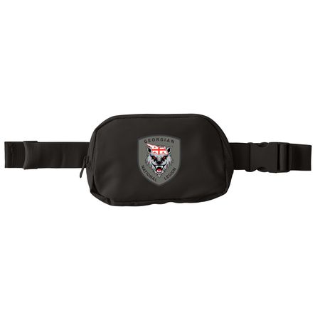 Hip Pack, a Deep Black Matte Hip Pack