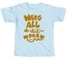 we're all a lil wonky, a Chambray Comfort Colors Unisex Tee