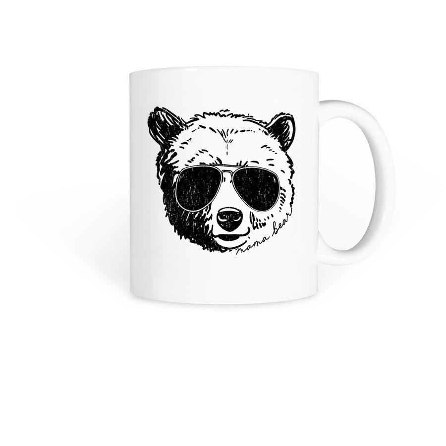 The Mama Bear Collection, a White Coffee Mug