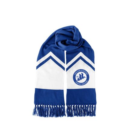 Coastline Gameday Scarf, a True Royal/ White True Royal/ White