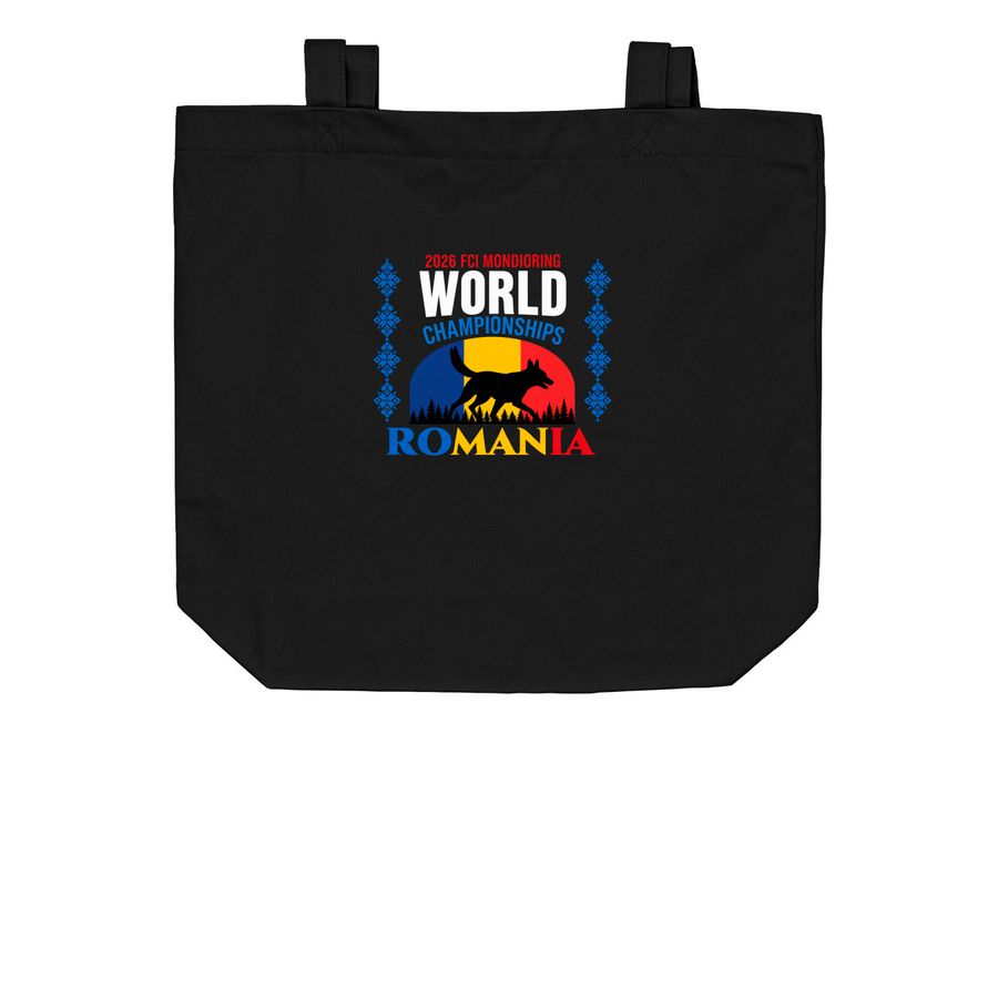 Support Team USA Mondioring!&nbsp;, a Black Organic Cotton Tote Bag