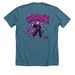 UR Strong. GlowUp Girl Jocelyn D., a Heather Deep Teal Premium Unisex Tee (back-view)