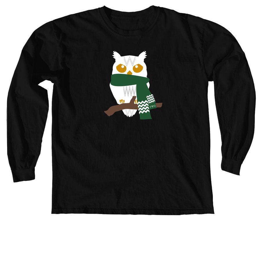 Whooo Wendi? Tee B*, a Black Comfort Colors Long Sleeve Tee