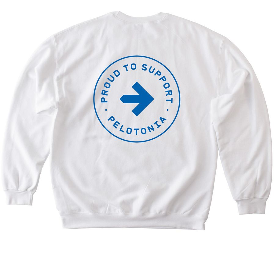 Blue Glasses, Lasting Legacy, a White Softstyle Crewneck Sweatshirt