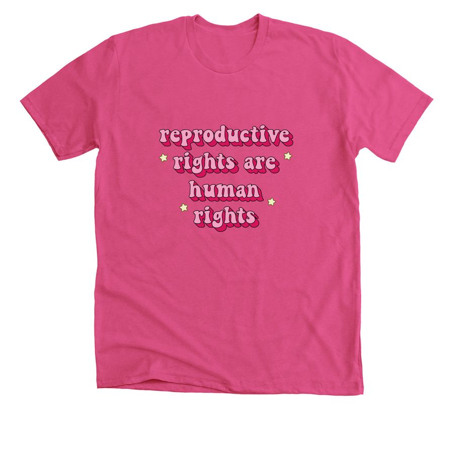 Reproductive Rights are Human Rights, a Berry Premium Unisex Tee