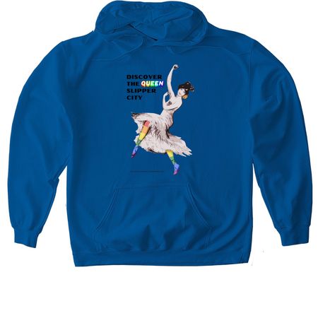 Pride 26, a Royal Gildan Softstyle Pullover Hoodie