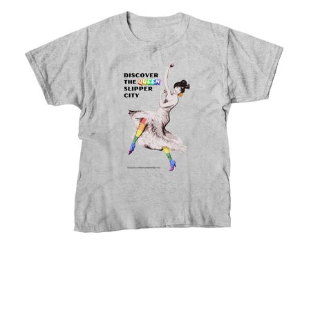 Pride 26, a Sport Grey Youth Unisex Tee