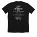 JULY 8TH PROJECT 2026, a Solid Black Blend Premium Unisex Tee (back-view)