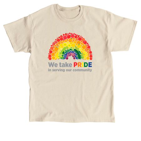 Second Harvest Pride - JUNE ONLY!, a Sand Classic Unisex Tee