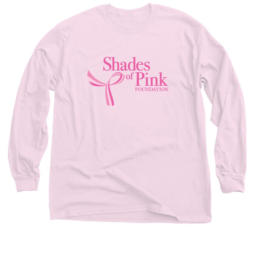 Shades of Pink Foundation, a Light Pink Classic Long Sleeve Tee