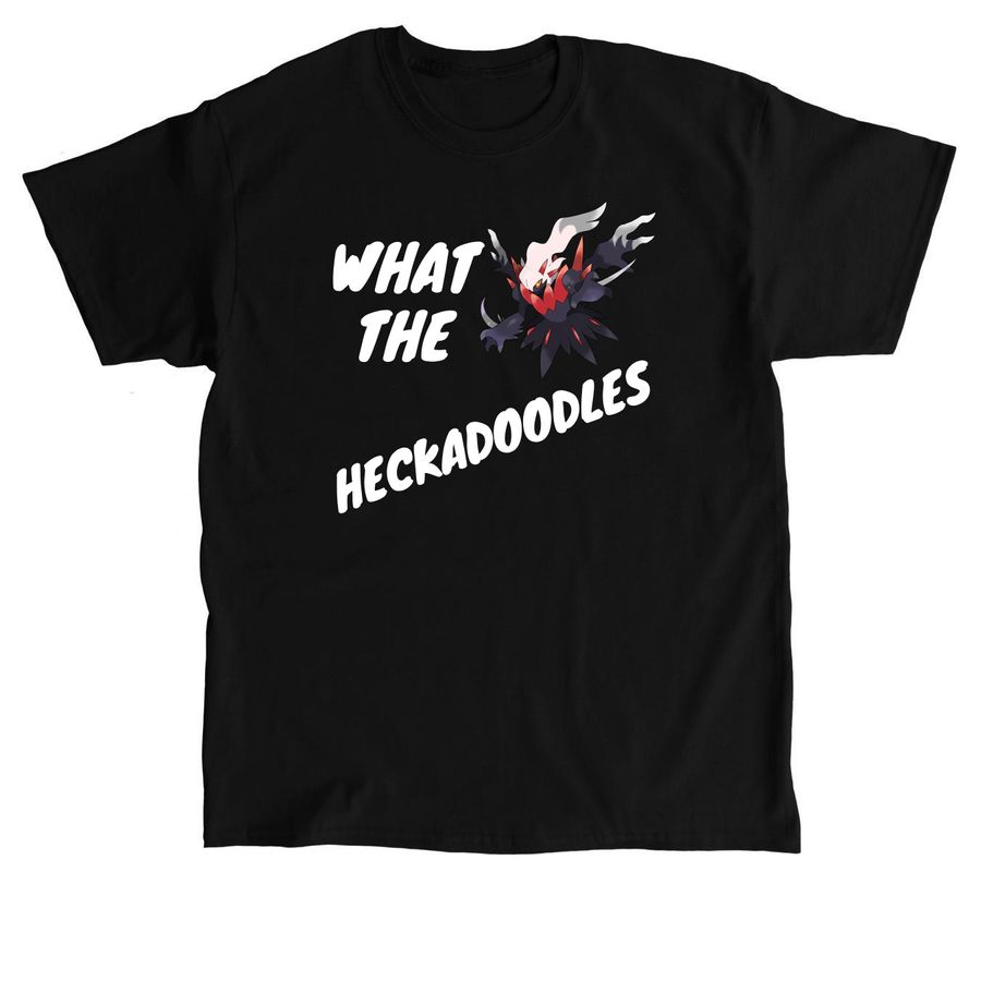 Grim Void - what the heckadoodles, a Black Classic Unisex Tee