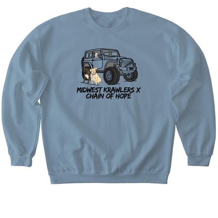 MWK x COH 2026, a Stone Blue Softstyle Crewneck Sweatshirt