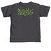 Premium "Shafted" Color Comfort Unisex Tee (a, a Graphite Comfort Colors Unisex Tee (back-view)