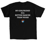 BOYFRIEND MERCH, a Black Classic Unisex Tee (back-view)