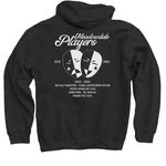 Meadowdale players 25-26 Season Merch, a Black Pullover Hoodie (back-view)