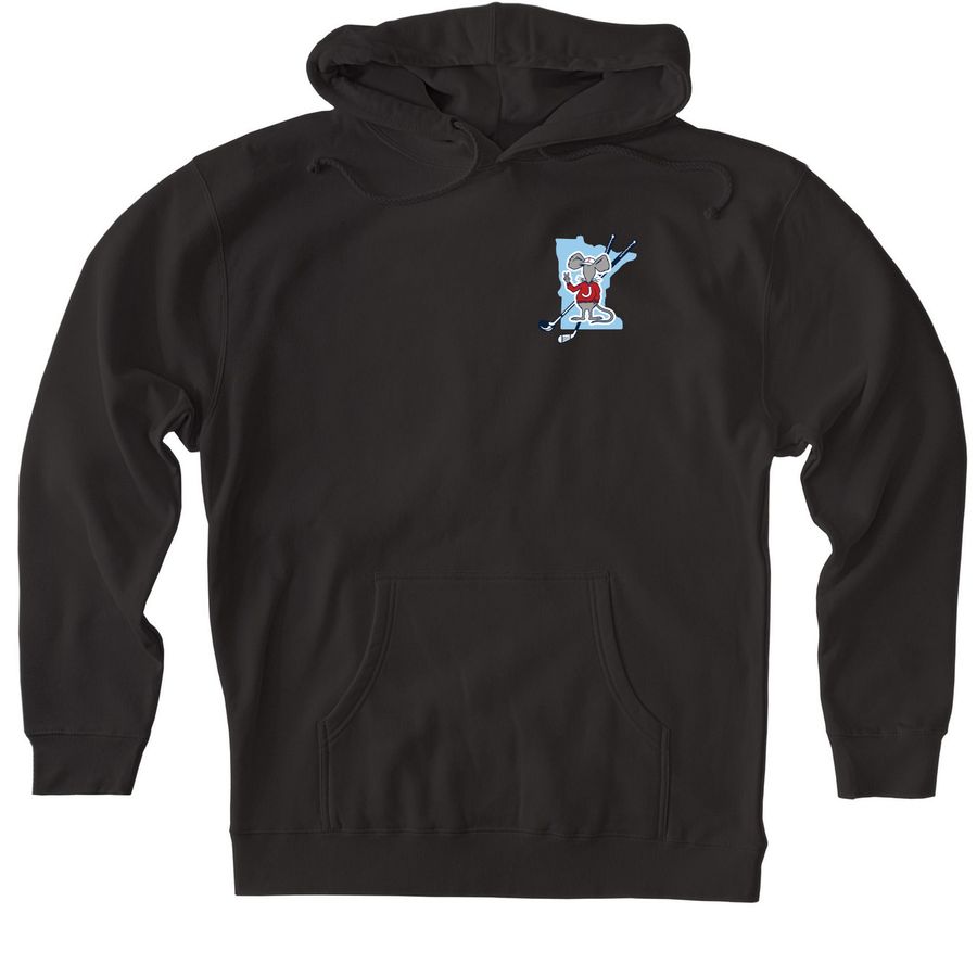 Saint Joe - Flanagan Open Apparel, a Black Heavyweight Pullover Hoodie