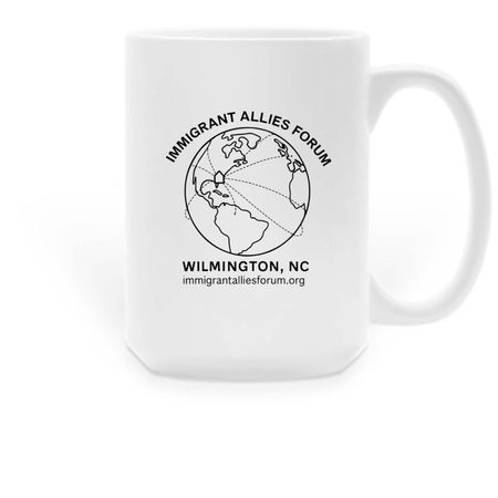 IAF Mug, a White Large Coffee Mug