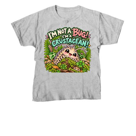 Not A Bug!, a Sport Grey Youth Unisex Tee