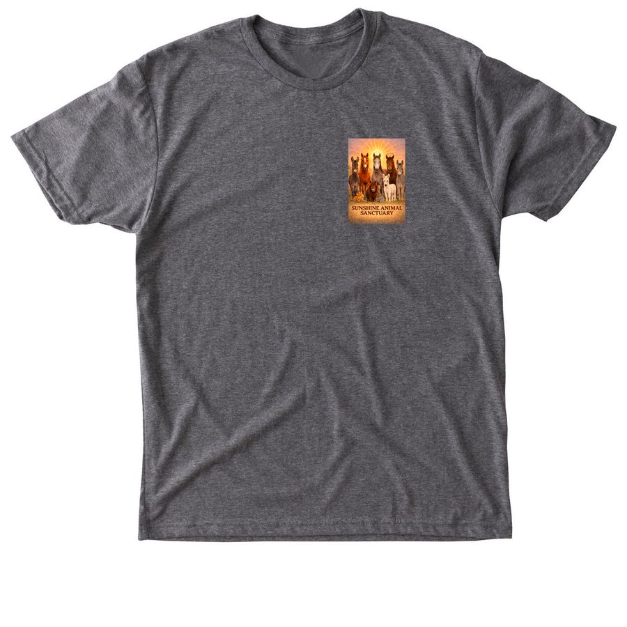 New Logo Launch!, a Premium Heather Triblend Unisex Tee