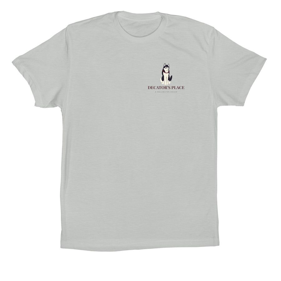 For the dogs, a Silver Premium Cotton Tee