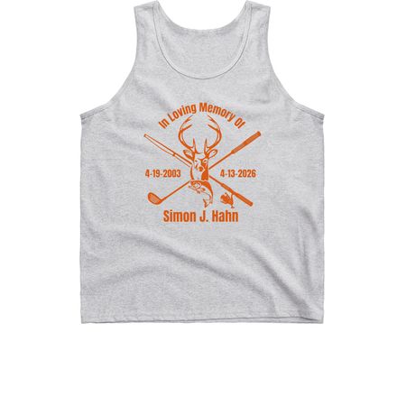 Simon Jess Hahn, a Sport Grey Classic Unisex Tank Top