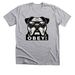 Obey! The Bulldog, a Athletic Heather Premium Unisex Tee