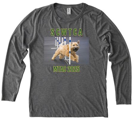 SCWTCA PERFORMANCE MTAC 2025, a Aluminum Grey Allmade Eco Triblend Women?s Long Sleeve Tee