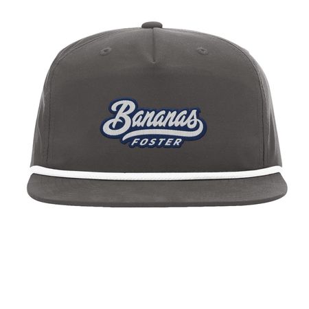 Signature Logo - Embroidered Hats, a Charcoal/ White Umpqua Snapback Cap