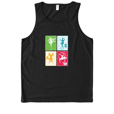 CSAW Summer Merch, a Deep Black Allmade Eco Triblend Tank