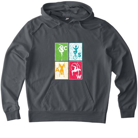 CSAW Summer Merch, a Terrain Grey Allmade Organic French Terry Pullover Hoodie