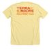 2024 Terra Madre Salone del Gusto - snail, a Heather Yellow Gold Premium Unisex Tee (back-view)