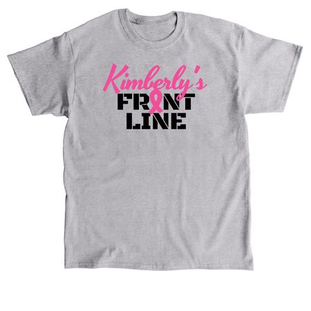 Kimberly's Front Line&nbsp;, a Sport Grey Classic Unisex Tee