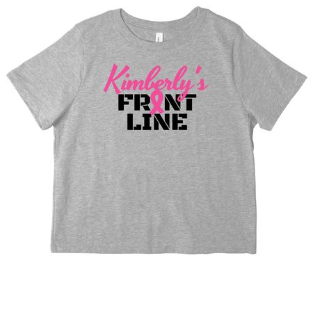 Kimberly's Front Line&nbsp;, a Athletic Heather Women's Heavyweight Tee