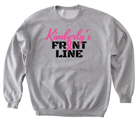 Kimberly's Front Line&nbsp;, a Sport Grey Softstyle Crewneck Sweatshirt