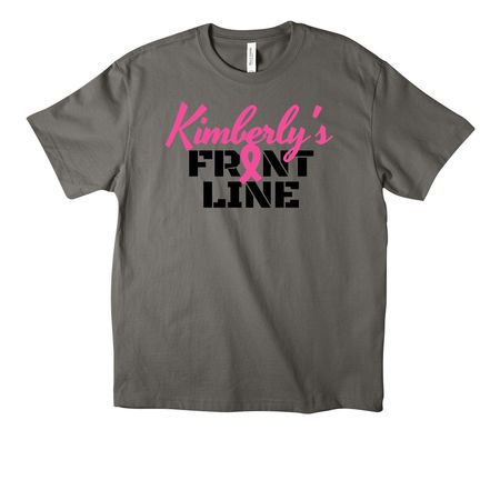 Kimberly's Front Line&nbsp;, a Asphalt Unisex Heavyweight Tee