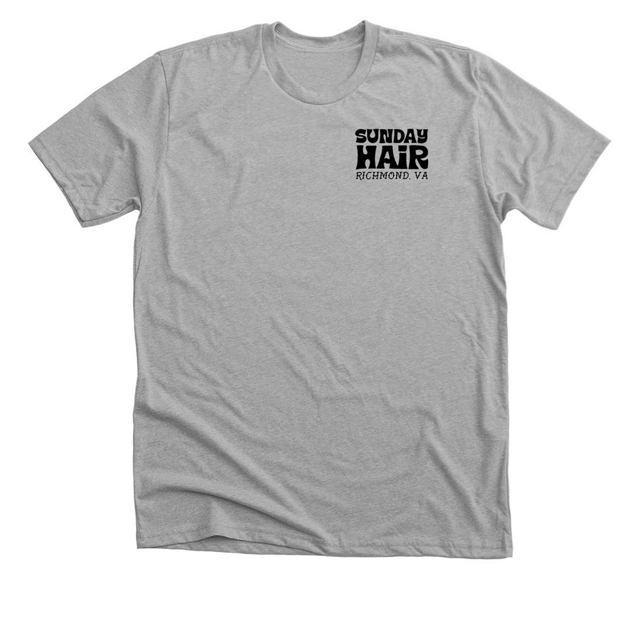 Sunday Hair Studio, a Athletic Heather Premium Unisex Tee