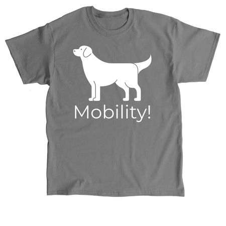 Mobility, a Charcoal Classic Unisex Tee